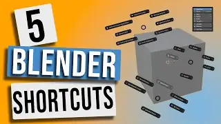 5 Useful Shortcuts in Blender 3D | Pixel Insane