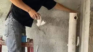 Modify the balcony drainage in this way