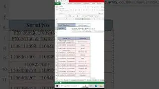 Excel Vlookup with wildcards| #shorts