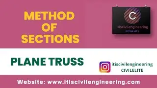 Plane Truss | Method of Sections