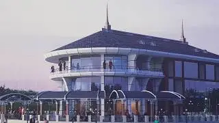 Строящийся ресторан на объездной дороге город Находка. Стадия фундамента.