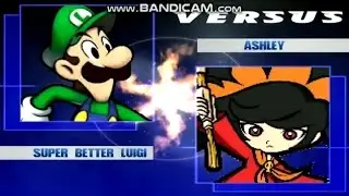 M.U.G.E.N MATCH Super Better Luigi VS Ashley (Updated)