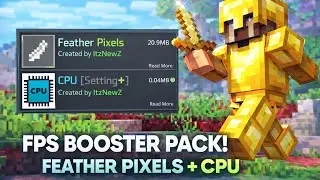 MCPE 1.21 FPS BOOST 🚀 NO LAG TEXTURE PACK! (BEST FOR LOW END DEVICES)
