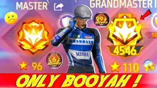 Only Booyah challenge 😰 Cs Rank grandmaster push | Cs rank pro tips and tricks