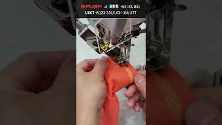 SiRUBA U007 ultra-small cylinder bed interlock stitch machine at GFT