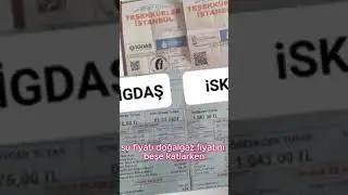 istanbul'da suya doğalgaza dev zam - İBB