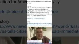 US tell it's citizens not to Russia