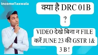 DRC 01B क्या है, HOW TO REPLY GST DRC 01B.