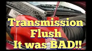 4L60E Transmission Flush. NO Special Tools Needed! The fluid was REALLY bad!!