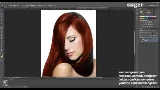 Photoshop ile Saç Rengi Değiştirmek