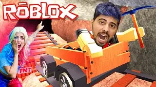Roblox - ESCAPE DA MINA CONTRA A ARLEQUINA!! (Escape The Mine Obby)