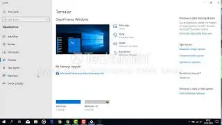 Windows 10 Bilgisayarım, Çöp kutusu, Ağ bağlantısı sekmelerini masaüstüne getirme !