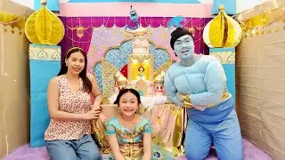 Aladdin Princess Castle for mom's birthday