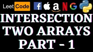 Intersection of Two Arrays | Leetcode Python Solution | Python