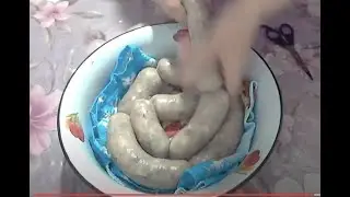 копченые колбаски из скумбрии(домашние колбаски)