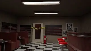 Blender Online Multiplayer Session: Drowned God Conspiracy Of The Ages Diner Scene