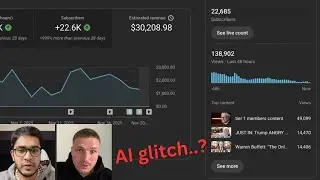 $30k last 3 weeks from simple AI YouTube channel - EXPOSED