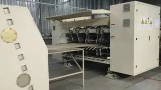 Линия производства трех/пятислойного гофрокартона 2200 мм. Скорость: 130 м.п./мин. Модель SK.