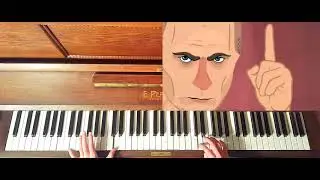 Rasputin - Russian Ragtime + Funk Overload - Piano ( with piano sheet )