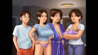 Summertime Saga Threesome with Debbie and Diane - Debbie Storyline Complete