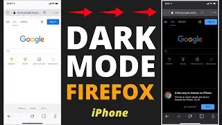 How to Enable Dark Mode in Firefox Browser App on iPhone