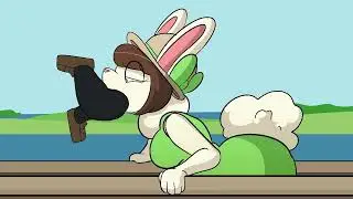 Bunny vore girl