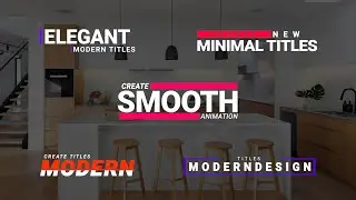 Create Creative text | Modern title |