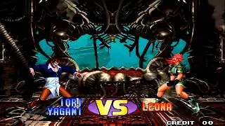 [TAS] Orochi Iori VS Orochi Leona Kof 98 Anniversary Edition