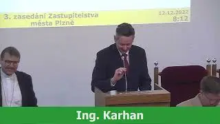 3. schůze Zastupitelstva města Plzně (12. 12. 2022)