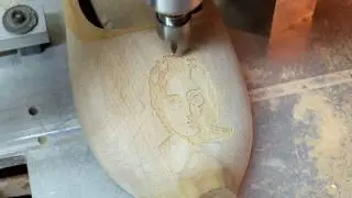 Gravure 3D sur sabot 