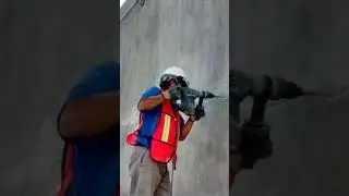 Epoxy injection in concrete structure