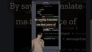 Use chatgpt: translate between programming languages and to commenting your code 