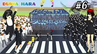 All the Police Victims Disappear Part 2 😱 Yuta Baby Celine Calls ChainsawMan 🪚 | Sakura School Si...