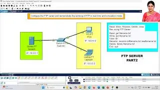 Configure FTP Server in Cisco Packet Tracer | PART2