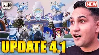 New PUBG Mobile Update 4.1 Features | PUBG Mobile 4.1 Update Gameplay | 4.1 Update PUBG MOBILE