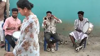 Dholak Vicky Trumpet playing AmmA song Dholak AruN #dholak