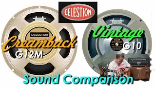 Sound Check: Celestion Creamback and Vintage speakers in the same cabinet!