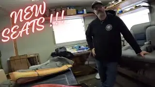 NEW CUSTOM SEATS FOR MY TRUCK !!!