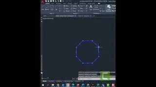 How to use POLYGON command in AutoCAD?