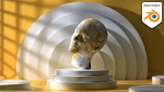 More Minimal Abstract Artworks in Blender 3D (Tutorial)