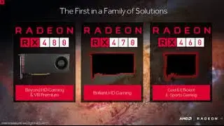 RX 470 and RX 460 graphics cards!