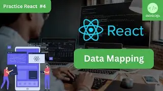 Practice React #4:  Data mapping to Components in react JS - Malayalam Tutorial