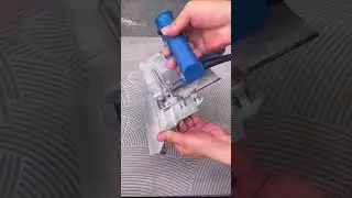 45 Degree Tile Marble Cutter Guide Rail Chamfering Plate. #tools