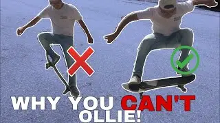 How to Ollie! The EASIEST way! | Common mistakes