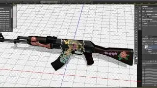 Como se hizo ak47 yakuza tattoo resumido