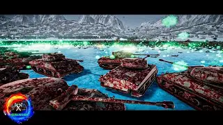 Sherman tanks were trapped in the ice by ghosts