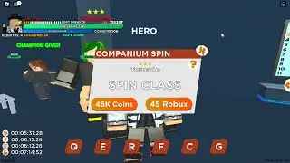 One Punch Man Saitamania - Companion/Champions Skills | ROBLOX