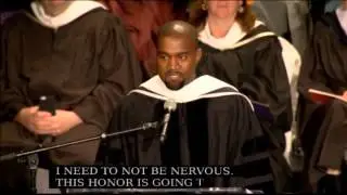 College Dropout To Ph D - Kanye West Honorary Doctorate Speech!  The World Is My Canvas”