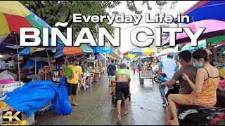 BINAN CITY Laguna Philippines - Virtual Tour [4K]