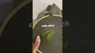 embroider with me a palm tree
